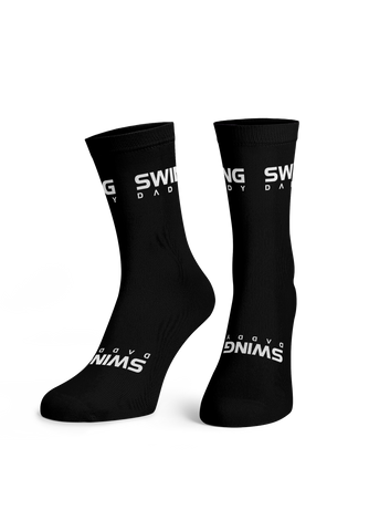 Socks - SD Wrap Around Black