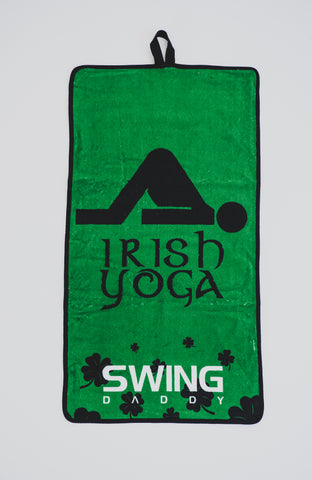 Golf Towel - Irish Yoga