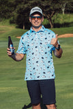 Golf Shirt - Party Polo - Counting Sheep